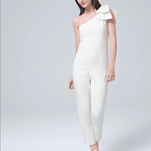 Adrianna Pappel white jumpsuit - Picture 1 of 5